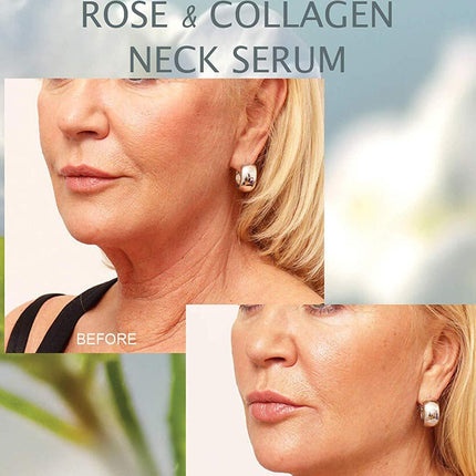 Anti-Wrinkle Neck & Décolleté Serum with Collagen & Rose Water