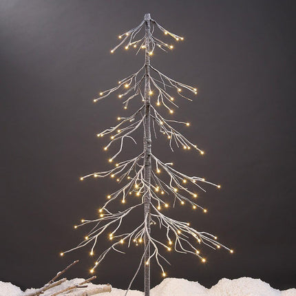 LIGHTSHARE 4FT 112L LED Lighted Tree,Home Festival Party Christmas, Indoor and Outdoor Use, Warm White