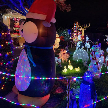 33 Ft 100 LED Solar Camping Lights, 2 Pack Trampoline Lights Solar Powered, 8 Modes Solar Lights for Camping Tent Slid Ladder Trampoline Accessories (Multicolor)