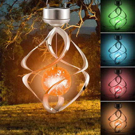 Solar Lights Outdoor Yard Decorations Wind Chimes Lights LED Colour Changing Hanging Light for Design Decoration for Garden, Patio, Balcony,Lawn Birthday s for Mom