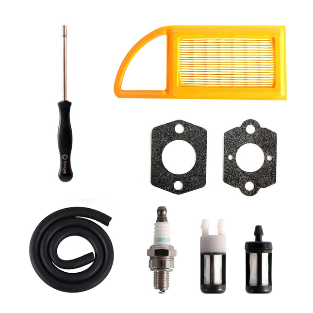 Mikatesi BR600 Air Filter Tune Up Kit for Stihl BR550 BR500 BR600 4282-141-0300 Backpack Blower with 4282-007-1001 Valve Clearance Setting Kit