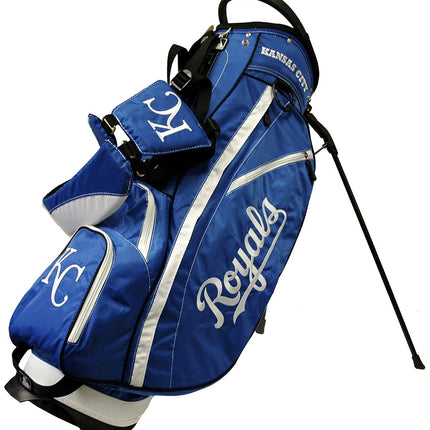 Team Golf MLB Lightweight, 14-Way Top, Spring Action Stand, Insulated Cooler Pocket, Padded Strap