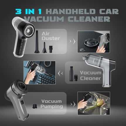 Mini Vacuum Cleaner For Car,4 In 1 Keyboard Vacuum Cleaner,Cordless Handheld Vacuum Cleaner With Brushless Motor For Home And Car