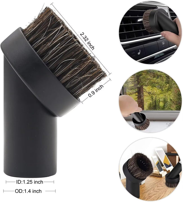 11 Pcs Vacuum Attachments For Shop Vac Accessories To 2 12 To 1 14 To 1 38 & 1 78 To 1 Vacuum Hose Adapter Kit, Vacuum Cleaner Accessories With Universal Vacuum Hose Adapters