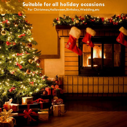 3-Pack 78FT 240 LED Fairy Lights Battery Operated with Timer & Remote, Waterproof Twinkle Lights Outdoor Indoor 8 Modes for Bedroom Centerpiece Patio Wedding Tree Mason Jar Party Christmas Decoration