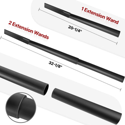 Shop Vac 114 Crevice Tool With 2 Extension Wands