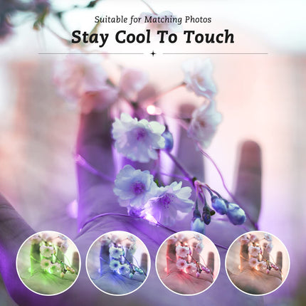 12 Pack Fairy Lights Battery Operated String Lights，7FT 20LED Waterproof Silver Wire Christmas Lights Outdoor,Firefly Mini Lights for Bedroom Party Birthday Wedding Indoor Decorations.