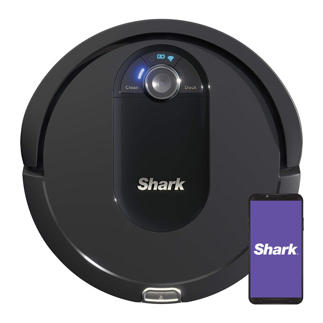 Shark Av993 Iq Robot Vacuum, Self Cleaning Brushroll, Advanced Navigation, Perfect For Pet Hair, Compatible With Alexa, Wi Fi , Black