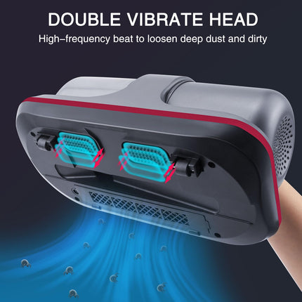 Blue Ultraviolet Cleaner，Bed Vacuum Cleaner Cordless, Uv Mattress Vacuum Cleaner, Handheld Couch Cleaner Machine Deep Cleaner For Sheet,Pet Hair, Fabric Sofa Vacuuming…