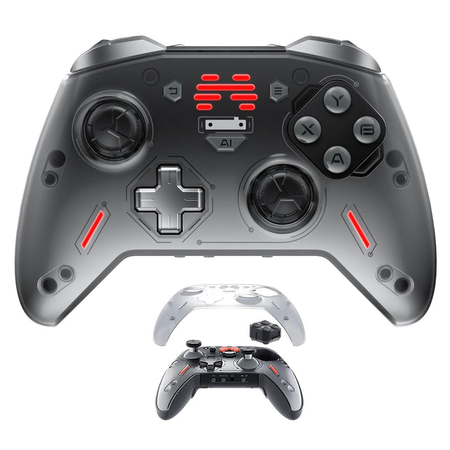 Zeus 2 Optical Micro Switches Elite Game Controller For PC Switch Mobile Steam Gaming,1000 mAh/Motion Control/3 Joysticks/Keys Modular/Vibratable Triggers/6 Custom Keys/Audio Jack (Galaxy Black)