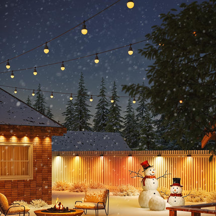 Govee Outdoor Deck Lights, RGBIC Outdoor Lights with 4000K White Light, IP65 Smart Fence Lights with App Control, Voice Control, LED Patio Lights for Christmas Decoration, Wired 6 Packs (32.8ft)