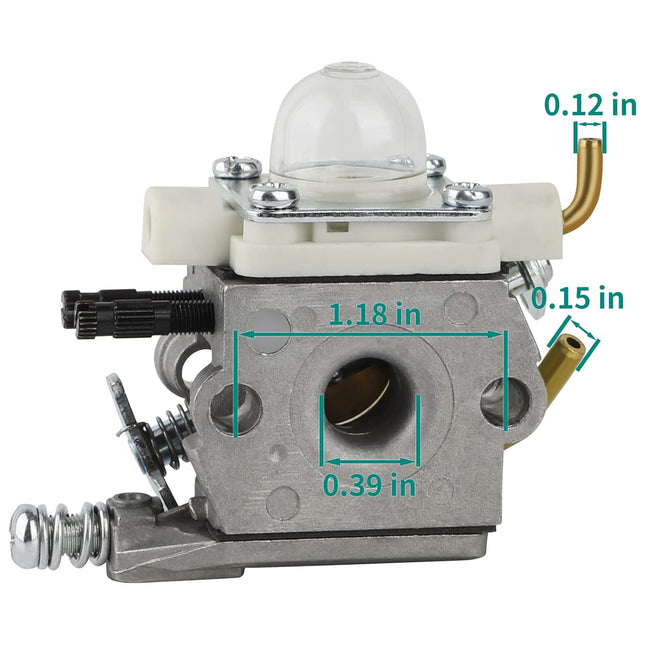 SIMPERAC C1M-K77 Carburetor for Echo PB-403T PB-403H PB-413T PB-413H PB-460 PB-461 Blower Carburetor for Echo Backpack Blower PB-620 PB-620H PB-610 with Air Filter
