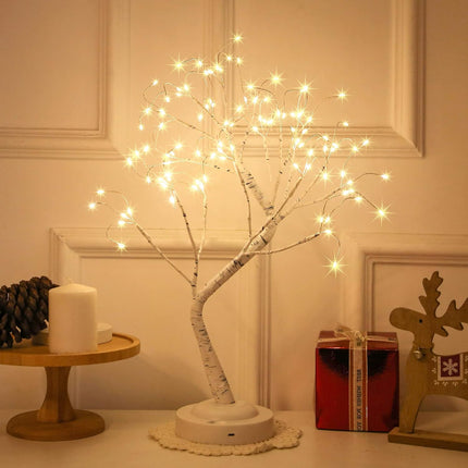 108 LED Birch Tree Lights 20 Inches USB/Battery Operated with Timer 8 Lighting Modes Tabletop Fairy Tree Lamp Birch Decor for Bedroom Wedding Easter Christmas (Warm White)