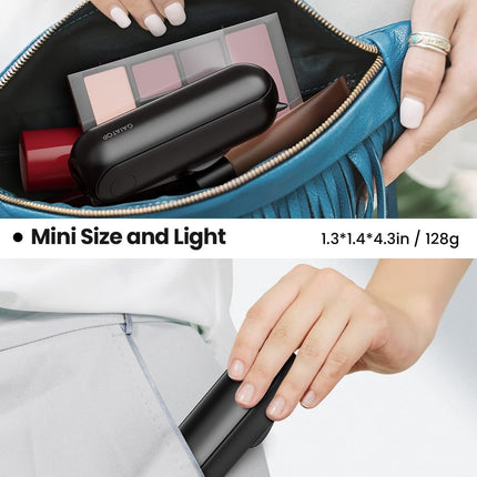 Gaiatop Portable Hand Held Fan With Usb Rechargeable 2000Mah Battery, Foldable, Small, Mini Eyelash Fan For Girls, Travel For Wom