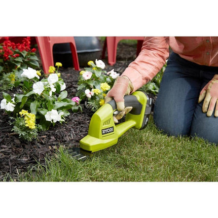 Ryobi P2900B ONE+ 18-Volt Lithium-Ion Cordless Grass Shear and Shrubber - Battery and Charger Not Included