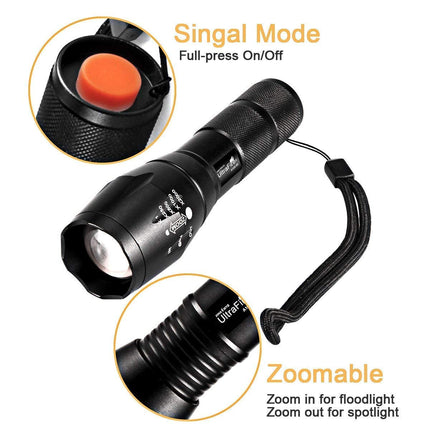 ULTRAFIRE IR Illuminator Flashlight, UltraFire 850nm Focus Adjustable IR Led Flashlight Infrared Light Torch for Night Vision Coyote Hog Predator Hunting