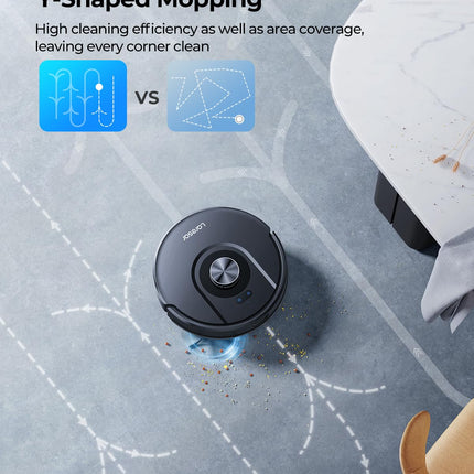Laresar Robot Vacuums And Mop Combo, 5000Pa Strong Suction With Lidar Navigation, 3 In 1 Robot Vacuum Cleaner With Auto Carpet Boost, Selfcharging, App&Voice Control, Ideal For Pet Hairmars01