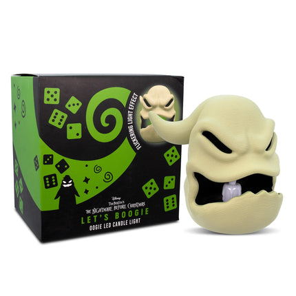 The Nightmare Before Christmas Disney LED Flickering Flameless Candle with Automatic Timer Officially Licensed Collectible
