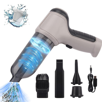Uniqus Compact Vacuum Cleaner. Generation Canned Air Spray Pc, Wireless 3In1 Ultra Powerful 12000Pa 75000 Rpm. Fast Charging Usb, Better Cleaning For Your Home, Car, Pc And Office. Mega Offer