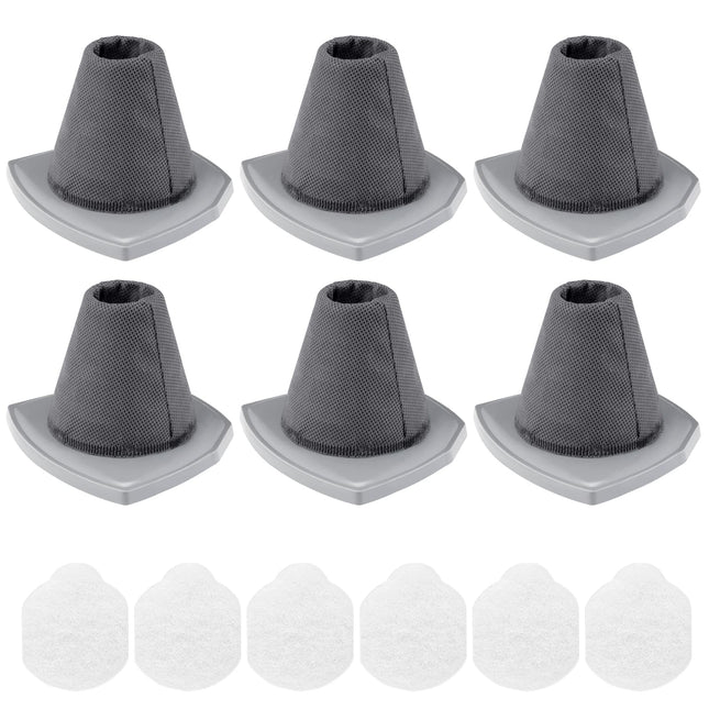 6 Pack Nes215A Vacuum Filter Set For Eureka Nes215A Blaze 3In1 Swivel Handheld & Stick Vacuum Cleaner, Nes210, Nes212, Nes215, Compare To Part N0101 & N0102