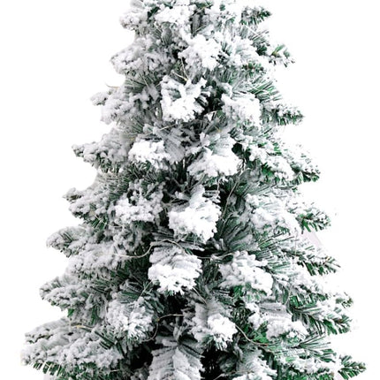 Tabletop Christmas Tree, 24inch/2ft Mini Christmas Tree, Tabletop Small Xmas Tree for Holiday Indoor DIY Christmas Decoration (White)