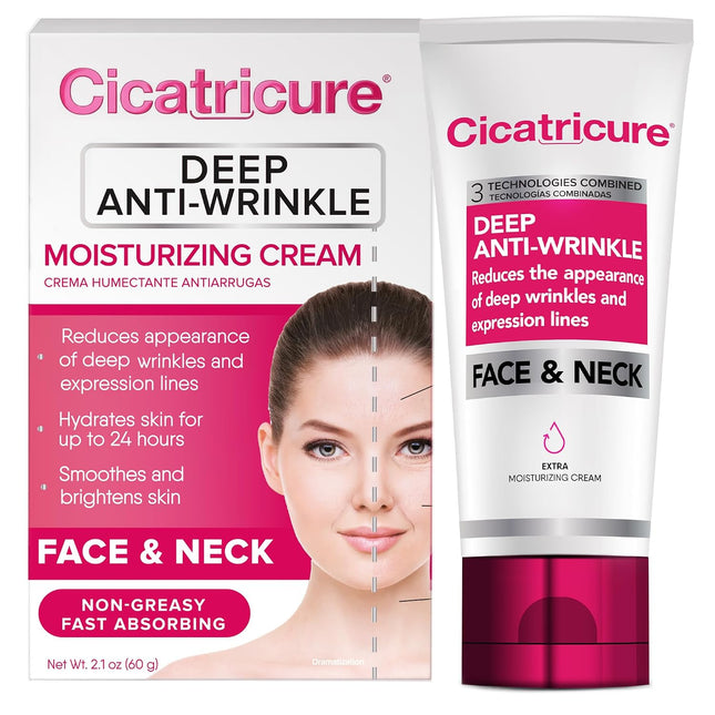 Deep Anti-Wrinkle Face & Neck Cream, 2.1 oz - 1 Pack - image 1