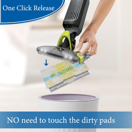 28 Pcs Disposable Mop Pads Compatible With Shark Vacmop Vm252 Vm250 Vm200 Vm190 Mop Pad Refills For Shark Vm252