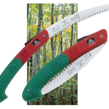 Samurai KISI FC-240-LH / 9 1/2" (24cm) Folding Curved Blade Saw Made in Japan