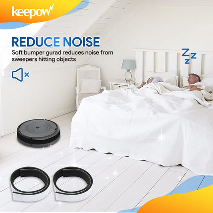 Keepow Bumper Guard Compatible With Roomba Robot Vacuum 671 675 500 600 700 800 Series