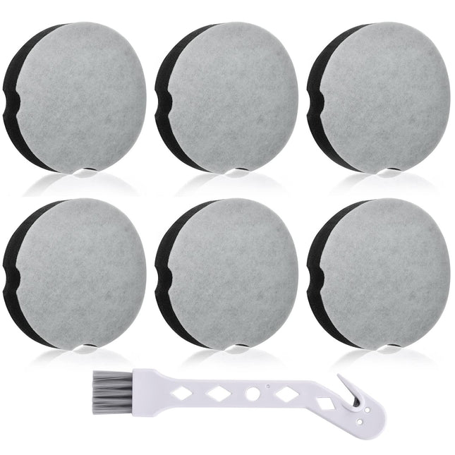 6 Pack Filter For Bissell Powerforce Compact Lightweight Upright 2112 1520 For Bissel Turbo Bagless 2690 Cleanview 3437 3508 Vacuum Cleaner, Compare To Parts 16048961604896