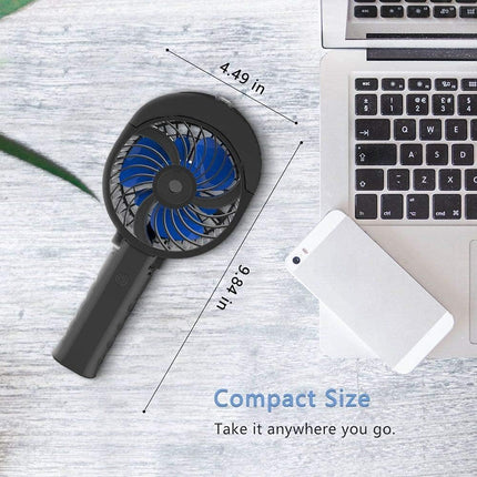 Handfan Personal Misting Fan, Poratable Handheld Rechargeable Mister Fan, Battery Operated Mist Fan, For Travel, Beach, Camping