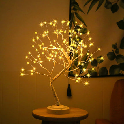 108 LED Birch Tree Lights 20 Inches USB/Battery Operated with Timer 8 Lighting Modes Tabletop Fairy Tree Lamp Birch Decor for Bedroom Wedding Easter Christmas (Warm White)