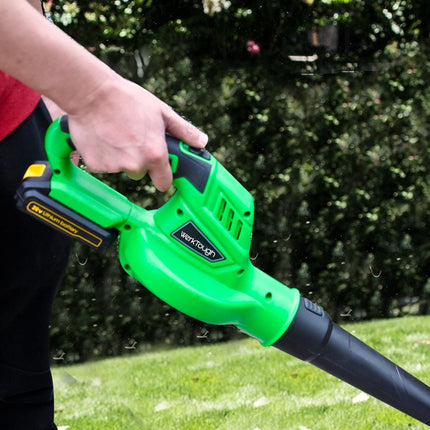 Werktough 20V Cordless Leaf Blower with 3.0A Battery and Fast Charger Leaf Blower Sweeper B001