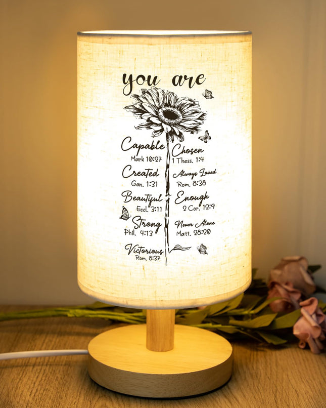 PRSTENLY Christian s for Women Night Light, Christmas Religious Birthday s for Women, Inspirational Encouragement Sunflower Retirement s for Women, Friends, Sister, Mom, Grandma, Wife