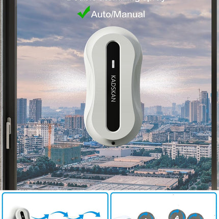 Window Cleaning Robot, Automatic Window Cleaner Robot, Electric Washing Tool, Insideoutside, Smart Cleaning Machine With Dual Water Spray Technology, Edge Detection, Hcr31