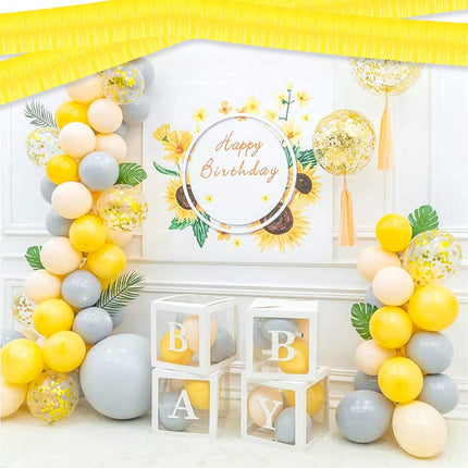 10 Pack 10 Feet Foil Fringe Garland Metallic Tinsel Banner Wall Hanging Curtain Streamers Backdrop for Parade Floats Bachelorette Wedding Birthday Party Thanksgiving Christmas Decorations(Yellow)