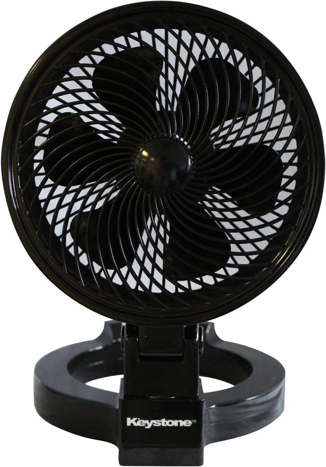 7 Inch Convertible Fan, Black
