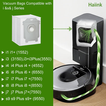 Vacuum Bags For Compatible Irobot Roomba Robot With A 6 Pack