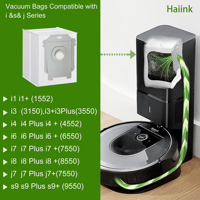 Vacuum Bags For Compatible Irobot Roomba Robot With B 10 Pack