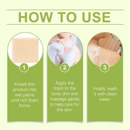 OceAura Multifunctional Skin Nourishing Soap Gentle Clean Nourishing Fragrance Rich Foam Body Care Soap