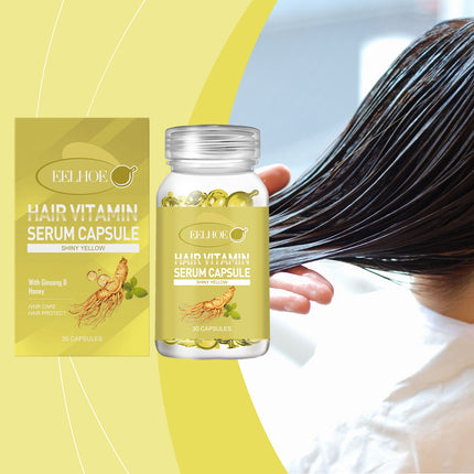 EELHOE Hair Essential Oil Capsule Scalp Care To Improve Dry Hair And Smooth Hair Care Essential Oil Gentle Moisturizing