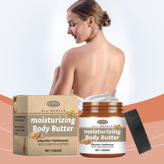 WoodSleep Frankincense Body Butter Moisturizer Moisturizes All Over The Skin With Silky, Creamy Touch