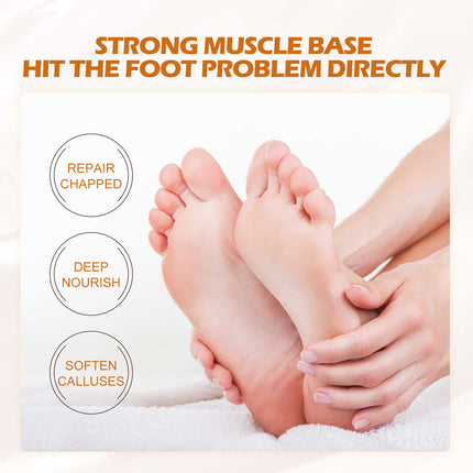 OUHOE Horse Oil Foot Care Cream, Repair Heel Peeling Anti-Cracking Moisturizing Foot Care Cream
