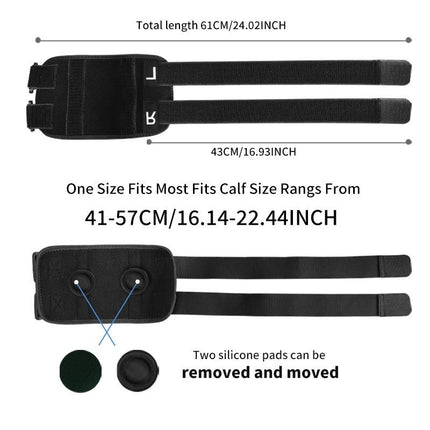 Adjustable sports support leg straps ischium leg guards and protective gear