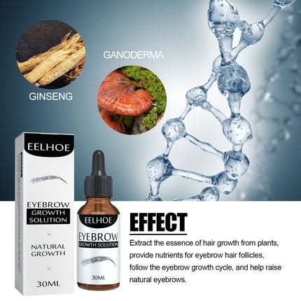Eyebrow Liquid Dark Thick Natural Oil Eyebrow Repair Mild Moisturizing Treatment