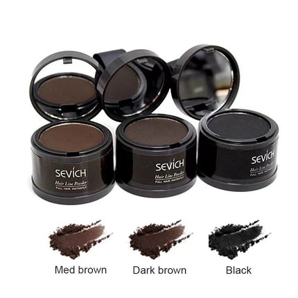 Forehead Sparse Hair Concealment and Contouring Hairline Filler