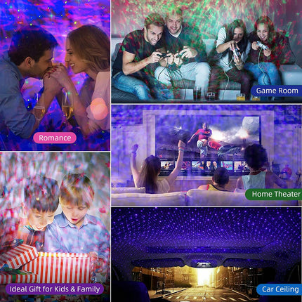 Star Projector,Galaxy Projector for Bedroom,The Largest Coverage Area Galaxy Lights Projector 2.0， for Kids Adults Home Party Ceiling Decor Christmas
