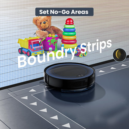 Uniqus Robot Vacuum And Mop Combo Robot Vacuum Cleaner With 2200Pa Strong Suction,Self Charging Robotic Vacuum With Smart Mapping, Multiple Cleaning Modes, Appremotealexa Voice Control