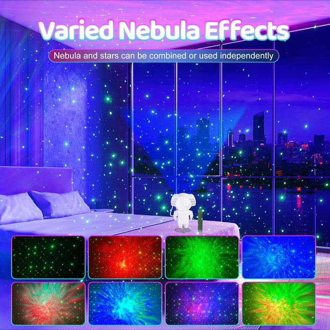 Galaxy Projector, Star Projector Galaxy Light Projector for Bedroom with Timer and Remote, Night Light Projector for Kids, Ideal Choice for Birthdays, Christmas, Valentine's Day