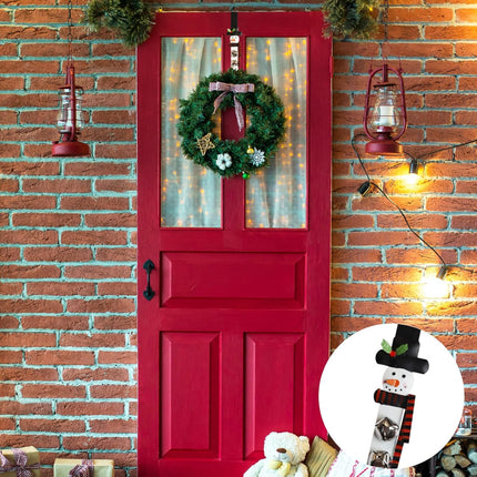 2 Pack Metal Wreath Hanger，13.78IN Wreath Hanger for Front Door Christmas Wreath Decoration，Wreath Hooks for Front Door…